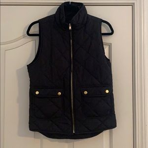 Black Puffy Vest